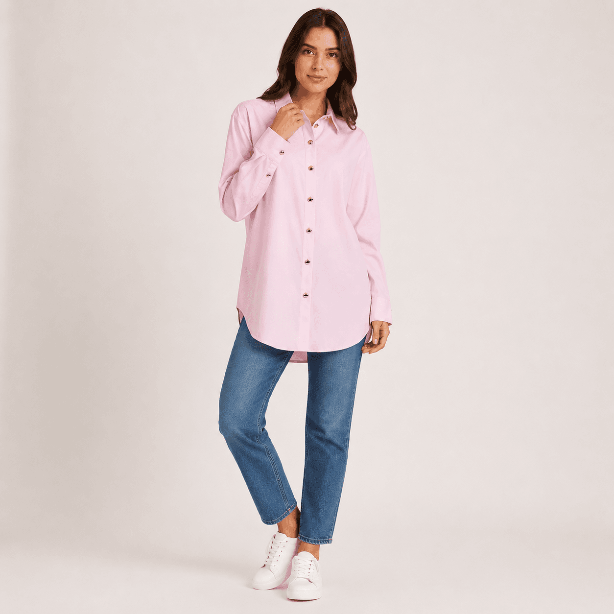 Everyday Button Chemise detail