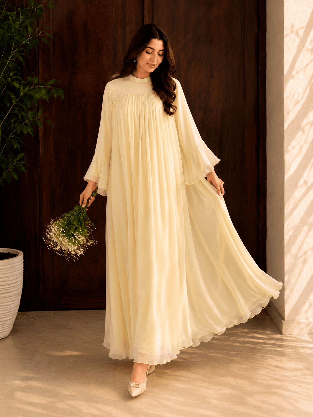 Luna Flow Dress-3