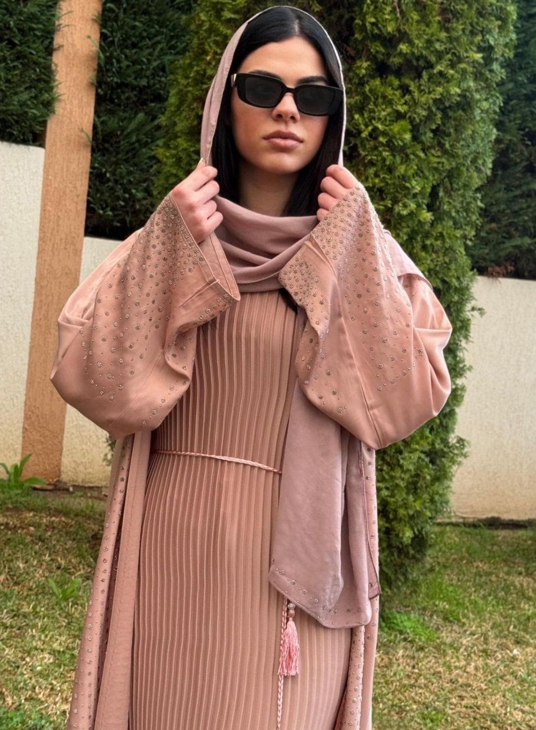 Rose Abaya